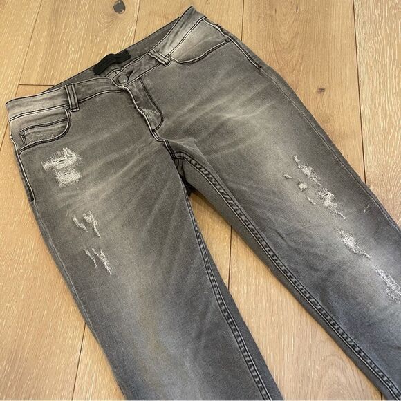 Porsche Design Gray Denim Slim Fit jeans - Picture 8 of 10